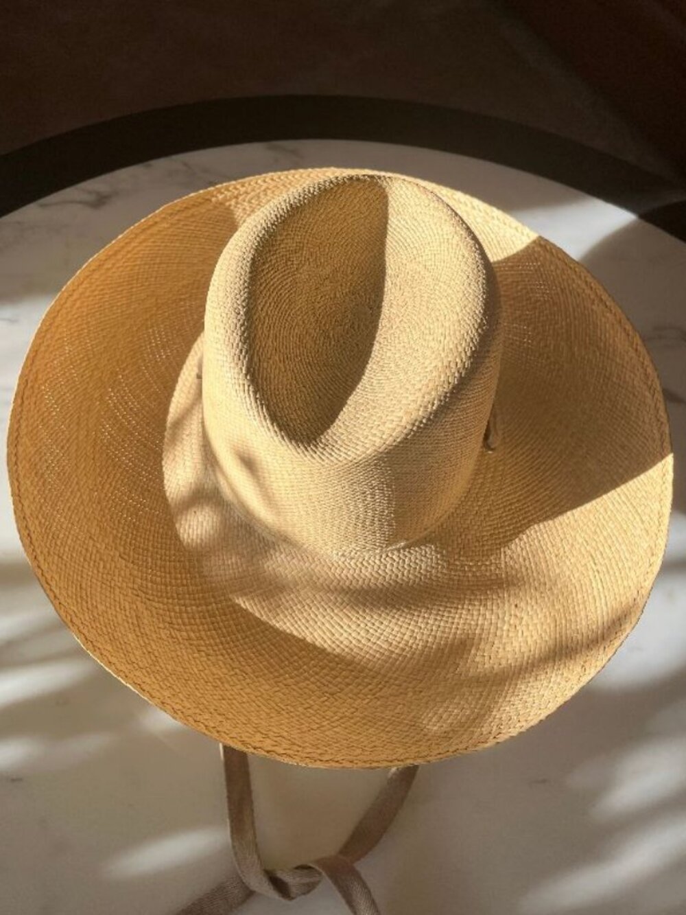 Banana Republic Wide-Brim Straw Sun Hat in Natural Tan